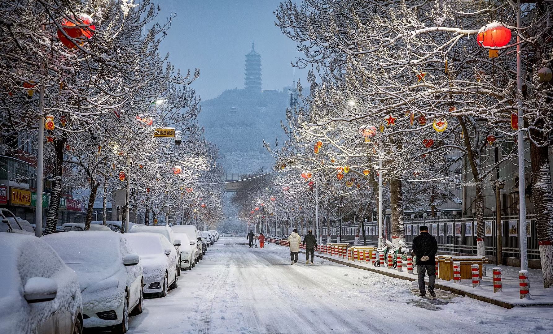 《雪花里的年味》-柳林農商銀行李小軍 (2)